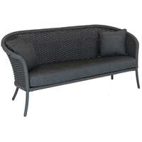 Alexander Rose Cordial 3 Seater Lounge Sofa (Grey), Oatmeal