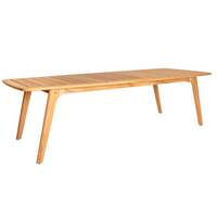 Alexander Rose Dana Teak Dining Table (1m x 2.7m)