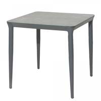 Alexander Rose Outdoor Rimini Square Ceramic Glass Top Table