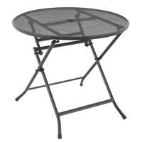 Alexander Rose Portofino Metal Folding Round Garden Table (0.8m)