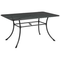 Alexander Rose Portofino Metal Rectangular Garden Table (1.45m x 0.9m)