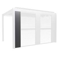 Bracken Outdoors Anthracite Fixed Panel for Garden Pergolas