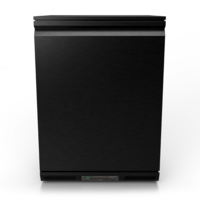 Draco Grills Avalon Outdoor Black Stainless Steel Single Fridge 128L