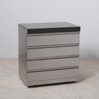 Draco Grills Outdoor Kitchen Stainless Steel 4 Drawer Cabinet