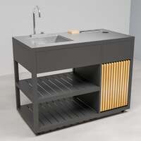 Draco Grills Scandic Line Modular Barbecue Sink Unit