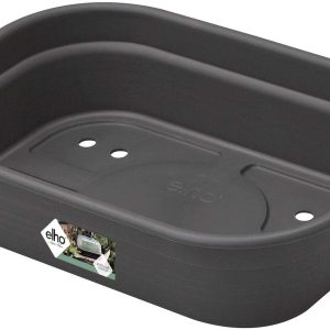 Elho Green Basics Grow Tray Small 24cm (Living Black)