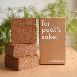 For Peat's Sake expanding coir compost