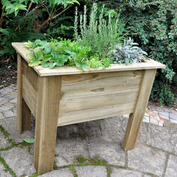 Forest Deep Root Wooden Garden Planter 3'x2' (1x0.7m)