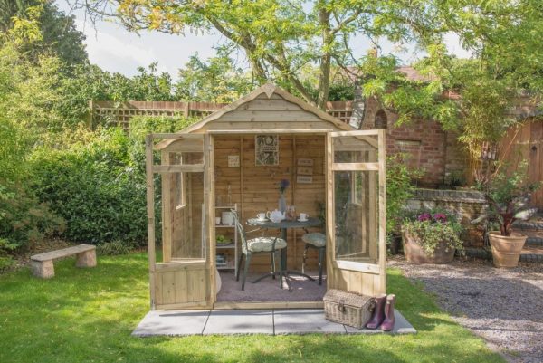 Forest Garden 7x5 Oakley Overlap Summerhouse