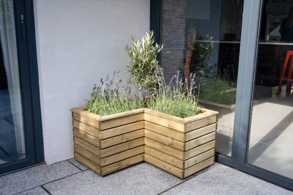 Forest Garden Linear Corner Planter (80cm)