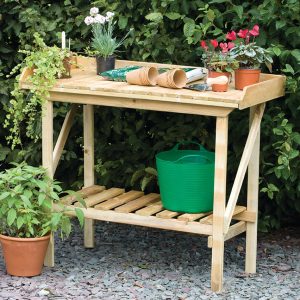 Forest Garden Potting Bench