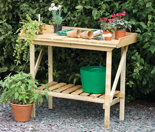 Forest Garden Potting Bench