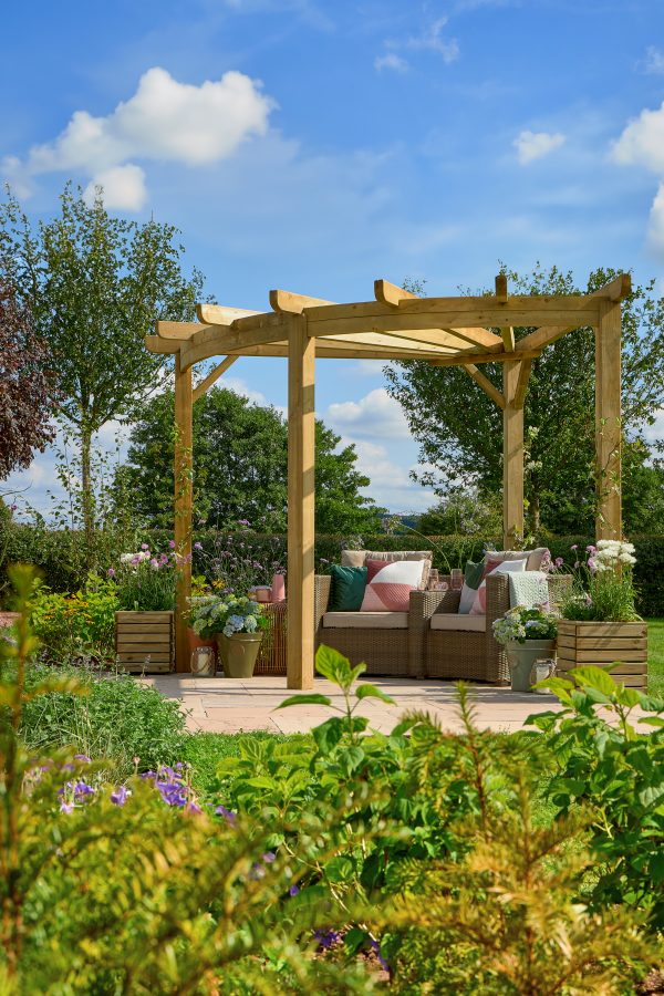 Forest Garden Premium Radial Pergola