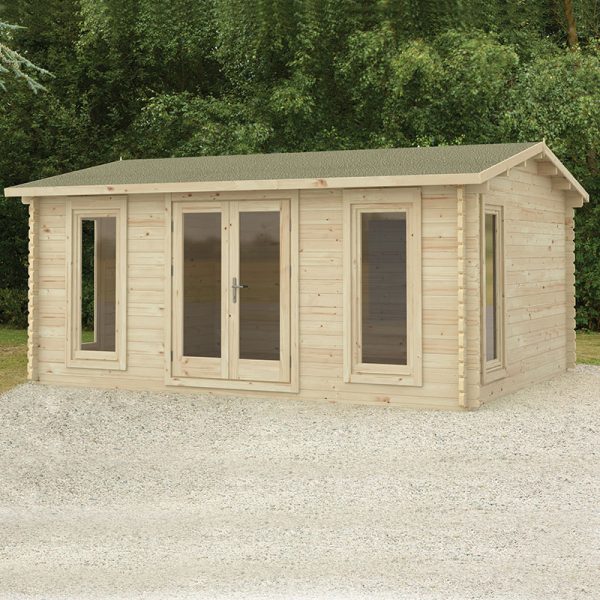 Forest Rushock 5m x 4m Log Cabin (45mm)