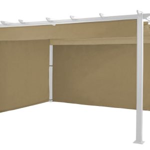 Hartman Curtain Set for Roma Pergola 3 x 4 (Caramel)