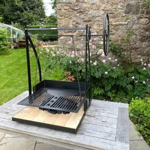 Katherine wheel table top barbecue