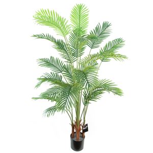 Leaf Design 150cm Artificial Areca Palm Tree Potted in Black Pot