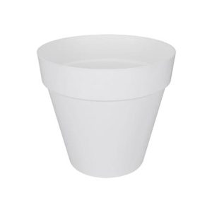 Loft urban round pot white