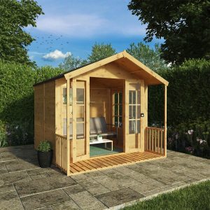 Mercia 8 X 8Ft Premium Wessex Summerhouse