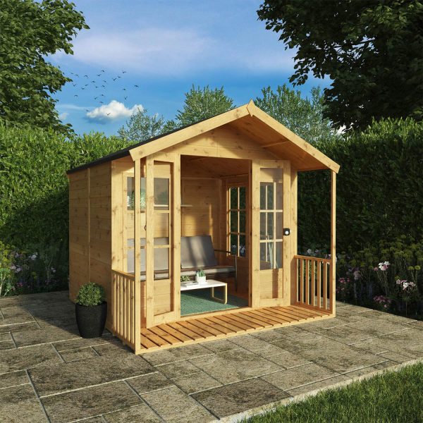 Mercia 8 X 8Ft Premium Wessex Summerhouse