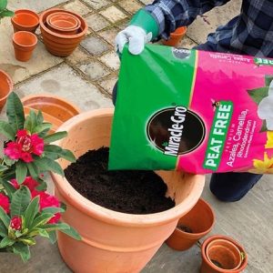 Miracle gro - peat-free premium ericaceous compost