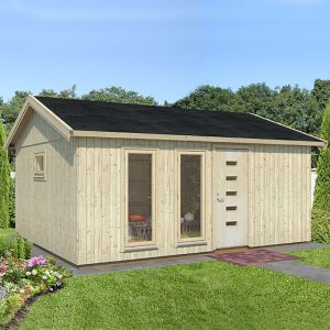 Palmako Charlotte 4.5m x 5.5m Garden Office