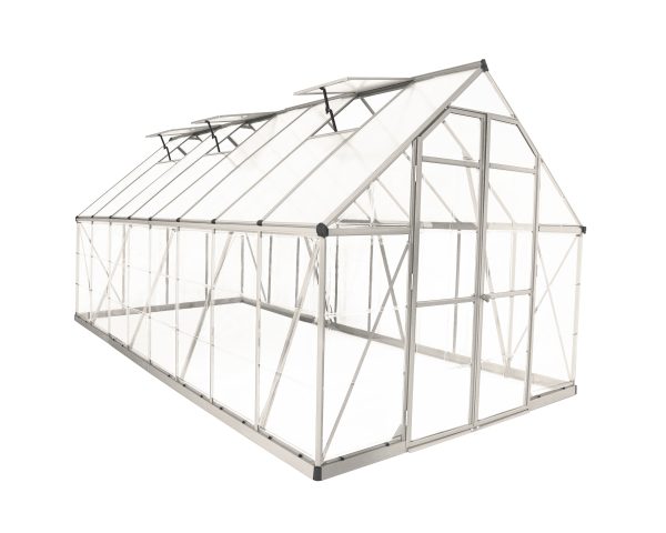 Palram-Canopia Balance 8x16 Greenhouse (Silver)