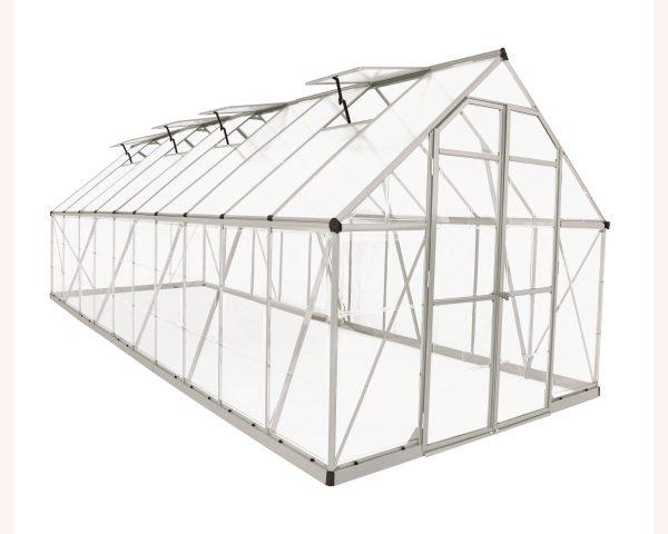 Palram-Canopia Balance 8x20 Greenhouse (Silver)