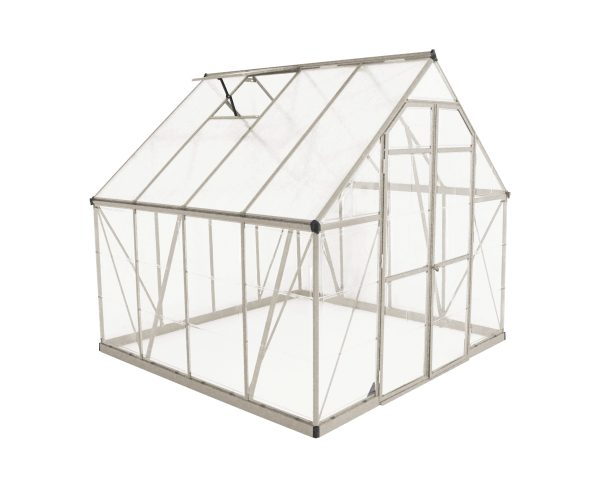 Palram-Canopia Balance 8x8 Greenhouse (Silver)