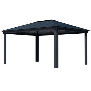 Palram-Canopia Dallas 4900 Gazebo (Grey/Grey)