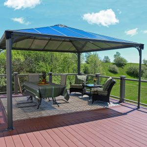 Palram-Canopia GAZEBO PALERMO 4300 GREY