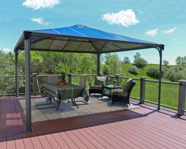 Palram-Canopia GAZEBO PALERMO 4300 GREY