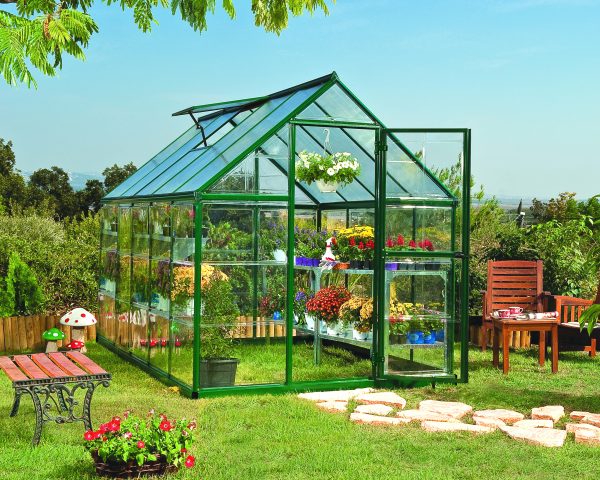 Palram-Canopia HYBRID 6x10 - GREEN Greenhouse