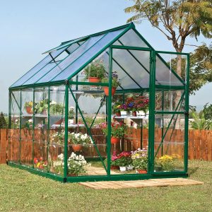 Palram-Canopia HYBRID 6x8 - GREEN Greenhouse