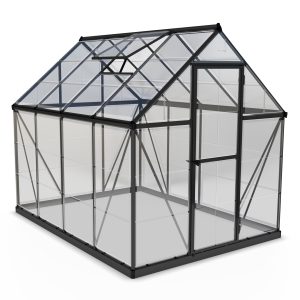 Palram-Canopia Harmony 6x8 Greenhouse (Grey)