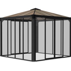 Palram-Canopia Ledro 3000 Gazebo (Closed Grey)