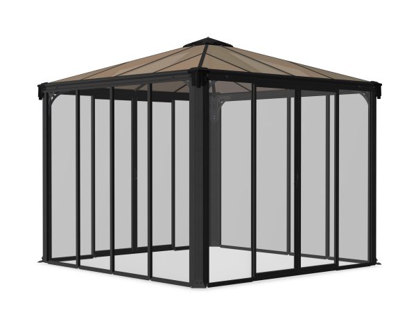 Palram-Canopia Ledro 3000 Gazebo (Closed Grey)