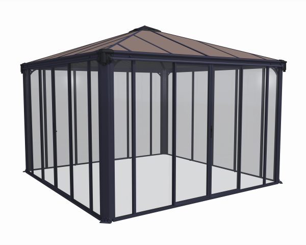 Palram-Canopia Ledro 3600 Gazebo (Closed Grey)