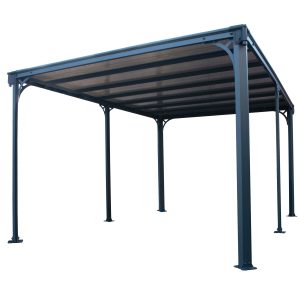 Palram-Canopia Milano 4300 Gazebo (Grey)