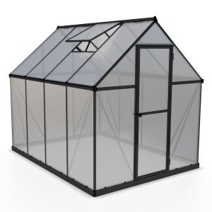 Palram-Canopia Mythos 6x8 Greenhouse (Grey)