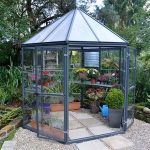 Palram-Canopia OASIS HEXAGONAL 8FT Greenhouse