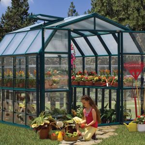 Palram-Canopia Rion Grand 8X16 Greenhouse - Clear Glazing