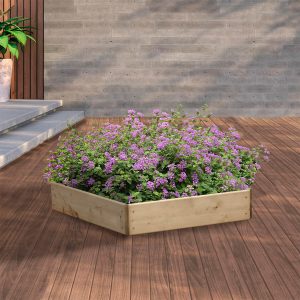 Pentagonal Raised Bed 1 Tier (15Cm) Medium 60Cm