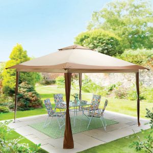 Pop Up Gazebo H2.7 xW3 xD3m, Weight 16kg, Tool-Free Set-Up