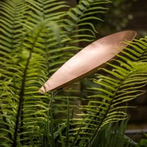 Pot watering droplet - copper scallop