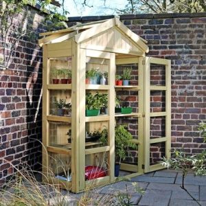 Premium wooden tall greenhouse