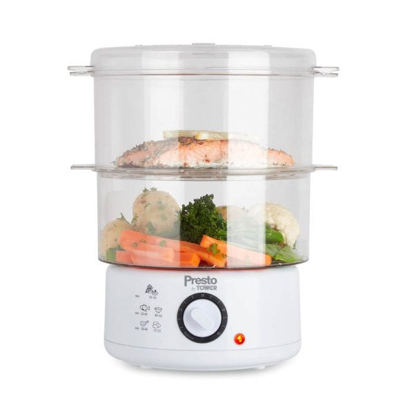 Presto 400W 2 Tier Steam Cooker