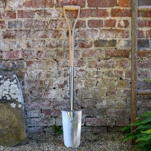 RHS Burgon and Ball stainless transplanting spade