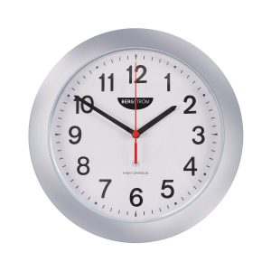 Radio Controlled Wall Clocks Silver