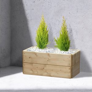 Rectangular Raised Bed 2 Tier (H30Cm) 30 X 60Cm